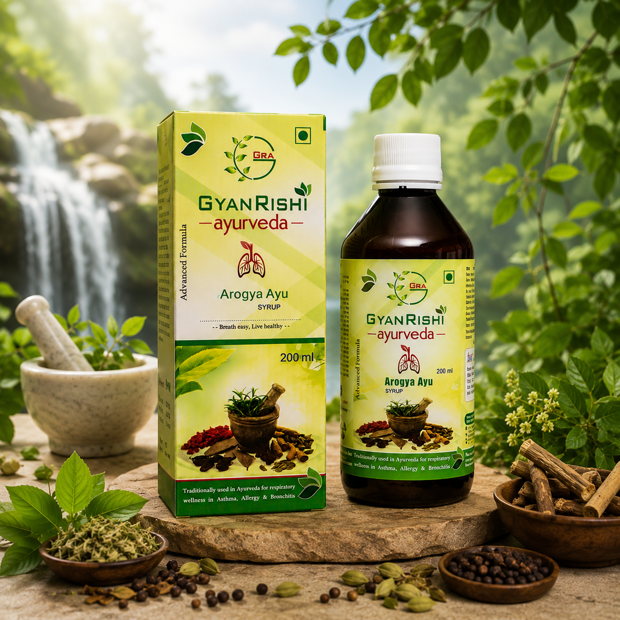 Shwas Amrit Syrup